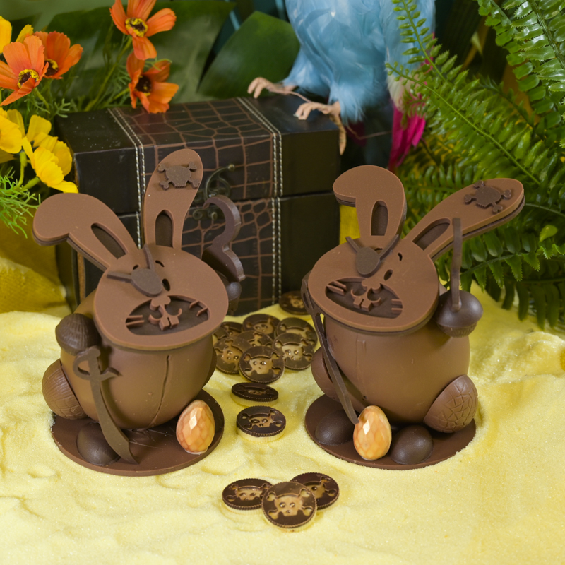 illustration pour le produit Pâques - Lapin Pirate