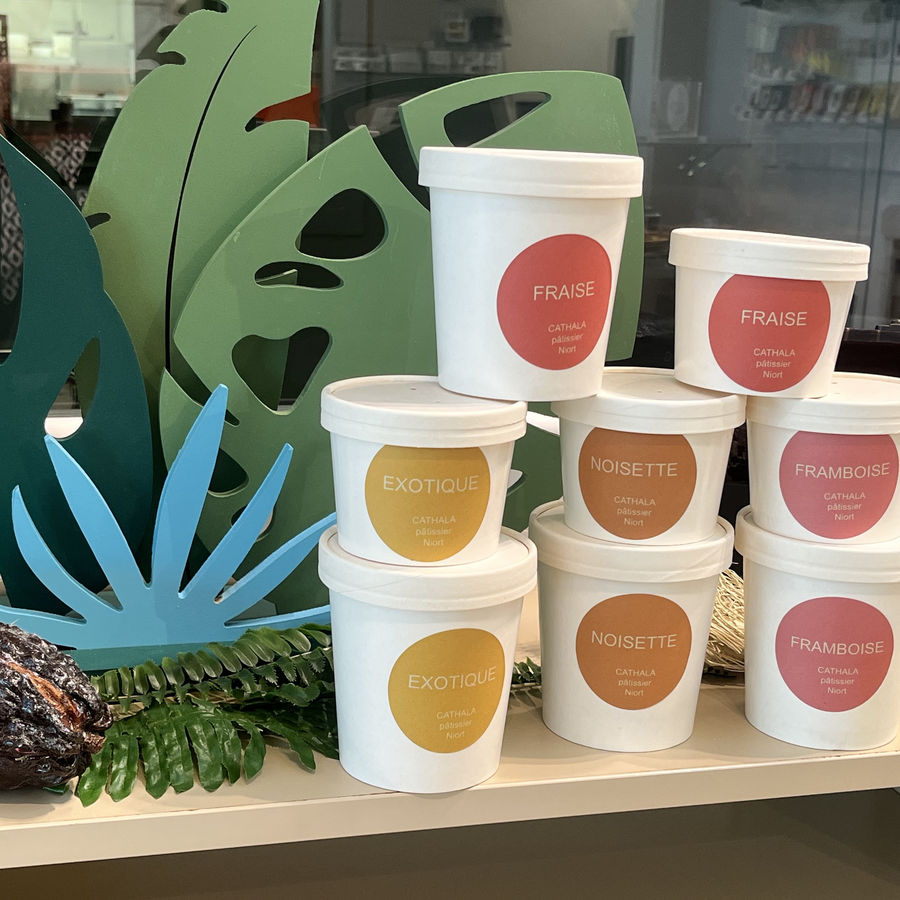 illustration pour le produit POT DE GLACE &amp; SORBET